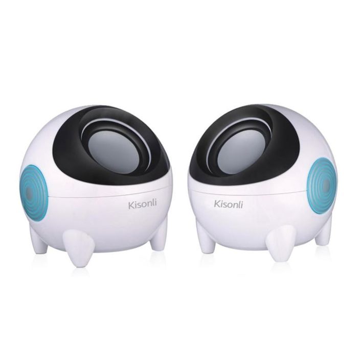 Kisonli K800 Small Mini Speakers for Pc - Select.pk