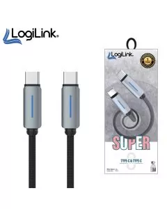 Logilink Type C To Lightning Nylon Fast Charging Data Cable-select.pk