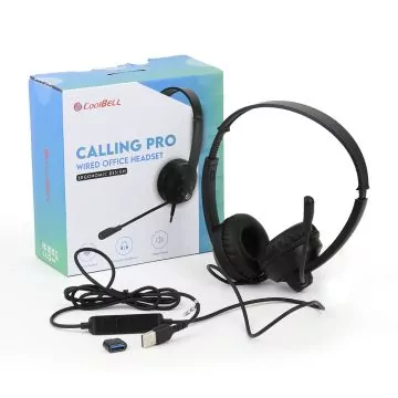 Cool Bell Calling Pro (Wired Office Headset)-select.pk