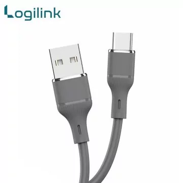 Logilink Usb To Type C Silicone Fast Charging Data Cable