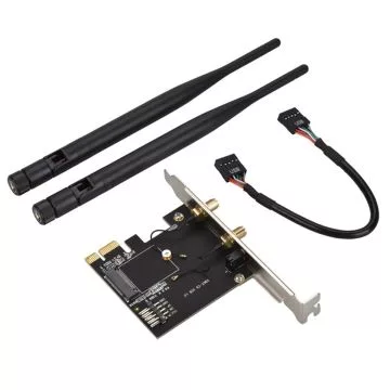 PCIE to M.2 WIFI Bluetooth Wireless Module Adapter Card M.2 Wireless Network Card Adapter Converter